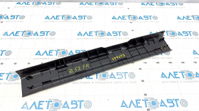 Door sill trim inner front right Nissan Murano z52 15-16 black, 2 stripes, broken fastening