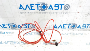Air suspension tube left BMW X5 F15 14-18 red