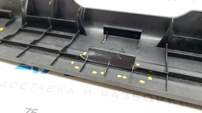 Door sill trim inner front left Nissan Murano z52 15-16 black, 2 stripes, broken mount