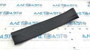 Door sill trim inner rear left Nissan Murano z52 15-16 black, 2 stripes, broken mount