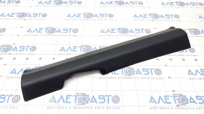 Door sill trim inner front left Nissan Rogue 14-20 black, worn, broken mount