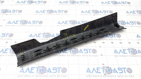 Door sill trim inner front left Nissan Rogue 14-20 black, broken fastener