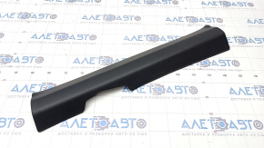 Door sill trim inner front left Nissan Rogue 14-20 black, broken fastener