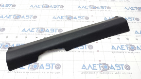 Door sill trim inner front left Nissan Rogue 14-20 black, worn