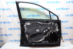 Door assembly front left Subaru Legacy 15-19 black D4S, bumps on molding, dented
