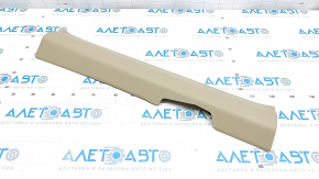 Door sill trim inner front right Nissan Rogue 14-20 beige, broken fastener
