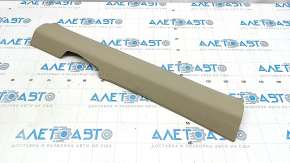 Door sill trim inner front left Nissan Rogue 14-20 beige, broken fastening