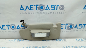 Left visor Lincoln Nautilus 19-23 beige, without hook