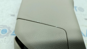 Rear pillar trim in front of the window right Lincoln Nautilus 19-23 beige, scratches, cracked crepe