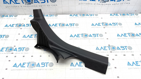Door sill trim rear left inner Nissan Maxima A36 16 - black, worn
