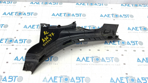 Door sill trim rear left inner Nissan Maxima A36 16 - black, worn