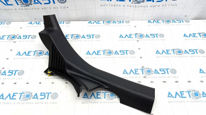 Door sill trim rear left inner Nissan Maxima A36 16 - black, worn