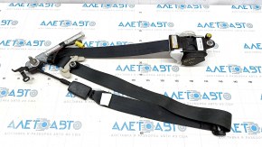 Driver's seat belt Honda Accord 18-22 black, with pyropatron, driftwood