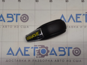 Gear knob Subaru Legacy 15-19 black leather, scratches