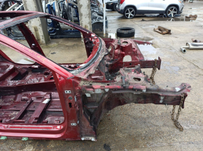 Front right quarter Audi A5 F5 17- 5D red, on the body