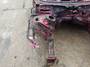 Front right quarter Audi A5 F5 17- 5D red, on the body