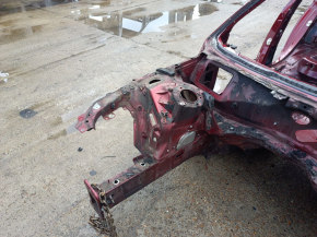 Front right quarter Audi A5 F5 17- 5D red, on the body