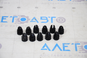 Clip for fastening the hood lining rear trunk 11pcs set Tesla Model X 16-21
