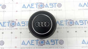Airbag in steering wheel driver Audi A4 B9 17- black, scratches