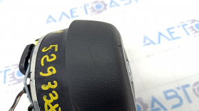 Airbag in steering wheel driver Audi A4 B9 17- black, scratches