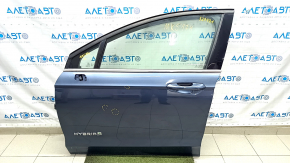 Door assembly front left Ford Fusion mk5 13-20 hybrid, blue FT, keyless, bumpers