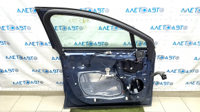 Door assembly front left Ford Fusion mk5 13-20 hybrid, blue FT, keyless, bumpers