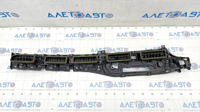 Front panel air duct deflector center and right Audi A4 B9 17-