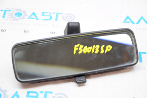 Interior mirror Fiat 500 12-13 black empty, amalgam peeled off, scratches