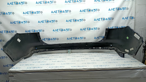 Rear bumper bare Lincoln Nautilus 19-23 for parking sensors, blue, cracked mount