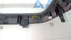 Front panel trim left Audi A4 B9 17- gray, scratches, broken fasteners