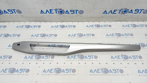 Front panel trim right Audi A4 B9 17- gray, scratches, broken fasteners