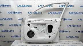Bare front right door Audi A4 B9 17-19 white LY9C, painted, butt