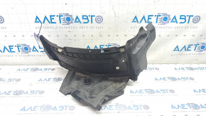 Front right mudguard front part Audi A6 C7 16-18 rest, rubbed, cracks