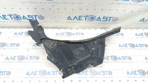 Front right mudguard front part Audi A6 C7 16-18 rest, rubbed, cracks