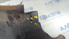 Front right mudguard front part Audi A6 C7 16-18 rest, rubbed, cracks