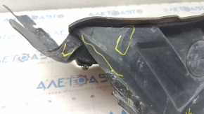 Front right mudguard front part Audi A6 C7 16-18 rest, rubbed, cracks