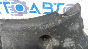 Front right underbody protection Audi A6 C7 12-18 is worn