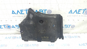 Front left underbody protection Audi A6 C7 12-18 is worn