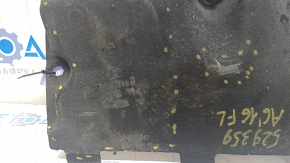 Front left underbody protection Audi A6 C7 12-18 is worn
