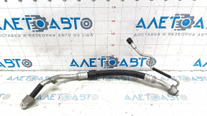 Air conditioner tube compressor-heater third Audi A5 F5 17- 2.0T short