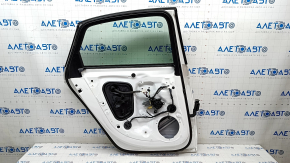 Door assembly rear left Audi A4 B9 17-19 white LY9C, keyless, butt