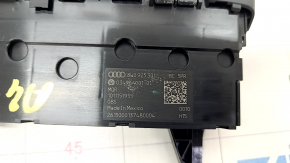Audi A4 B9 17 front panel button block - black, for parking sensors