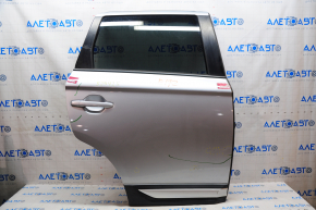 Door assembly rear right Mitsubishi Outlander 16-21 rest silver A31, dents, scratch on overlay