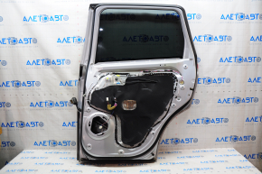 Door assembly rear right Mitsubishi Outlander 16-21 rest silver A31, dents, scratch on overlay