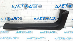 Door sill trim front left inner Infiniti JX35 QX60 13- black, type 1, worn