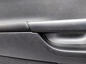 Door trim card front left Ford Focus mk3 15-18 black with black insert cloth, scratches