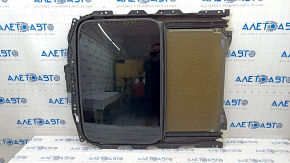 Sunroof assembly Audi A4 B9 17 - black curtain, dents