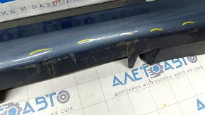 Right threshold Ford Fusion mk5 13-20 blue, with seal, broken fasteners, dented, scratches