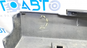 Left threshold Ford Fusion mk5 13-20 blue, with seal, broken fasteners, tear, scratches, dented, worn