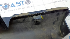Left threshold Ford Fusion mk5 13-20 blue, with seal, broken fasteners, tear, scratches, dented, worn